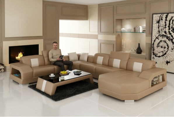 Leskly nový komodní skříň Sideboard Regál 107cm Skříně Police Ukládání.