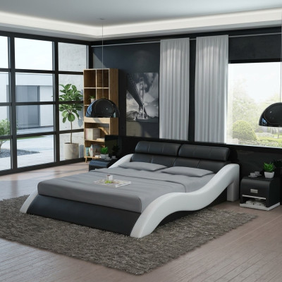 Wasserbett Hotel Doppelbett Betten Mit USB Komplett Lederbett Wasser Polsterbett