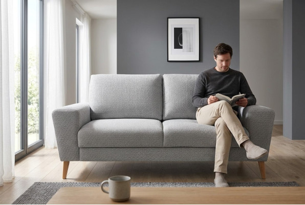 Ledersofa Sofagarnitur 2+2+1 Sitzer Set Garnitur Polstersofa Couch Garnituren
