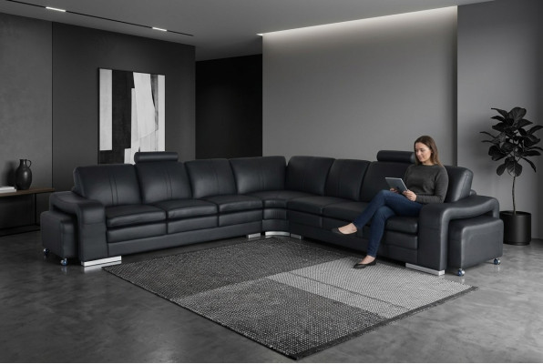 Pohovka 3místná; Třímístný potahový sofa; Loungesofa Couch Sofagarnitur Tkaninová pohovka