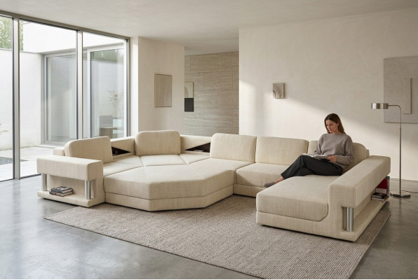 Modernní sedací souprava 3+2+1 kus Design Předsíňová pohovka Pohovka Couchen