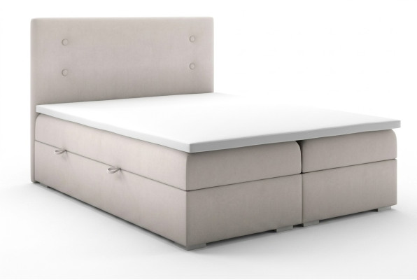 Boxspring postel Box Funkce Hotelový dvojkompletní set přikrývka matrace postele