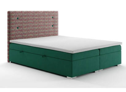 Boxspring lůžko Funkce Hotel Dvojité Kompletní Sada Matrace Postele Box