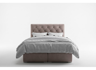 Boxspring postel Hotelová dvojitá kůže Luxus lůžka potahování úložný prostor Funkce Nové