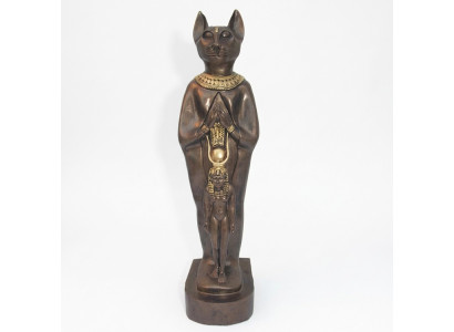 Socha Egypt Bohyně Kočky Bastet Sochy Egyptská Socha Figury Faraon