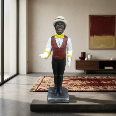 Butler Figur Statue Figuren Statuen Skulptur Restaurant Hotel 95cm Ablage Neu