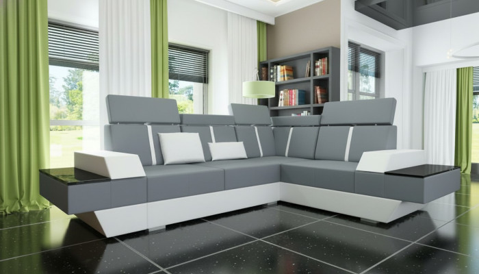 Návrh pohovky USB Living Landscape Upholstered Sofa Corner Sofa Custom Made