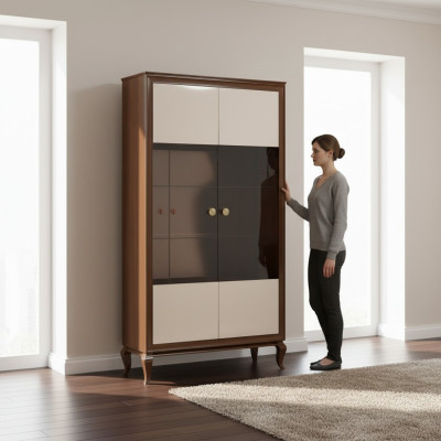 Luxus vitrína obývacího pokoje nábytek skříň skleněné vitríny designové skříně komoda