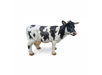 Stojan na dekoraci ve tvaru krávy, farma, zahradní dekorace, krávy, socha, kráva, 40 cm, nová.