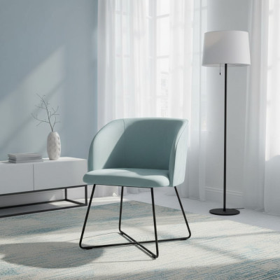 Design židle Sedací praxe Jídelna židle Látka Textil Čekání Potah Kancelář