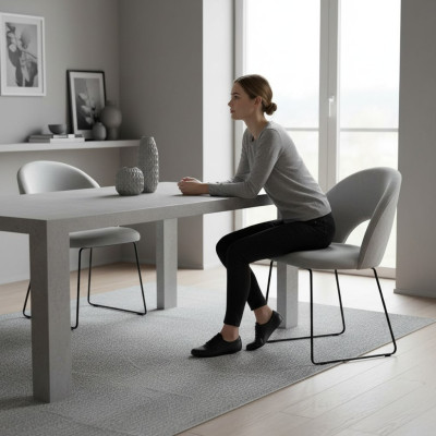 Design čekárny židle sedadlo ordinace jídelní židle látkové textilní polstrování