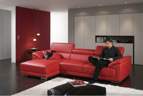 Eckcouch Eckgarnitur L Form Sofa Ecksofa Garnitur Polster Couch
