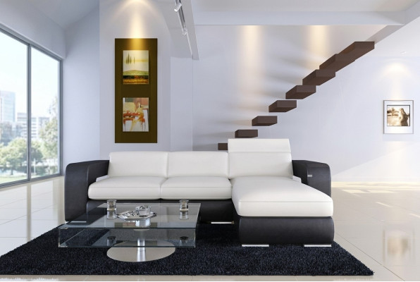 Eckcouch Eckgarnitur L Form Sofa Ecksofa Garnitur Polster Dekorative Couch