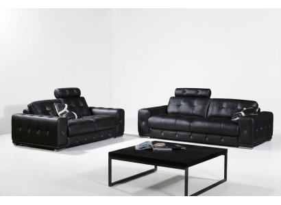 Sofagarnitur Gruppe Garnitur Couchen Sofas Polster Leder 32 Sitz Garnituren