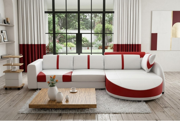 Eckcouch Eckgarnitur L Form Sofa Ecksofa Dekorative Garnitur Polster Couch