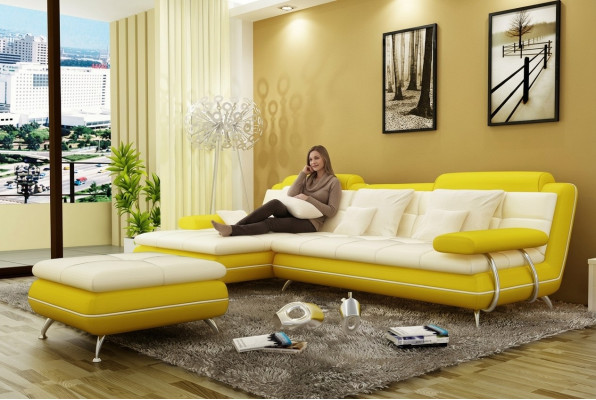 Garnitur L Form Exclusive Wohnzimmer Couch Poster Couchen Sofa