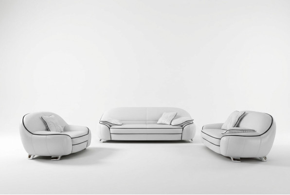 Sofagarnitur 3+1+1 Sitzer Sofa Sitz Couch Polster Garnitur Moderne Couchen
