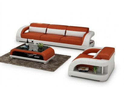Sofa Sofagarnitur 3+1+1 Set Sitzer Design Polster Couchen Couch Modern
