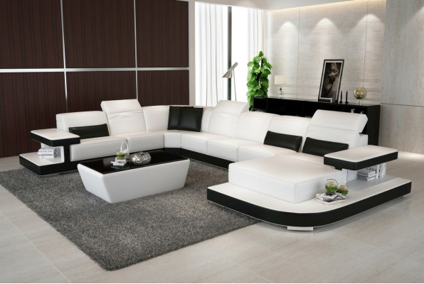 Wohnlandschaft Eckgarnitur Ecksofa Polster Garnitur Sofas Couchen neu