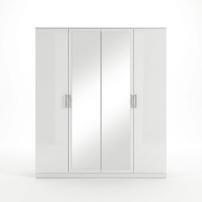 Klassischer Stil Kleiderschrank Schrank Holz Garderobe Schränke