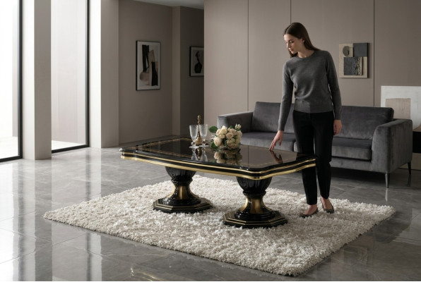 Luxus Design Couch Tisch Kaffee Beistell Tische Wohnzimmer Italienische Möbel