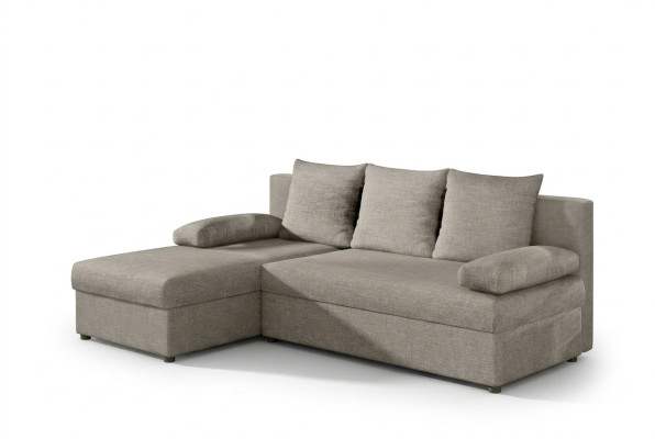 Design LForm Sofa Couch Polster Schlafsofa Textil Bettfunktion Couchen Gruppe