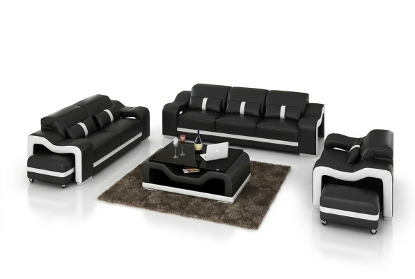 Dreisitzer Couch Polster Design Sofa Moderne Sitz Deko Sofas Samt Zimmer
