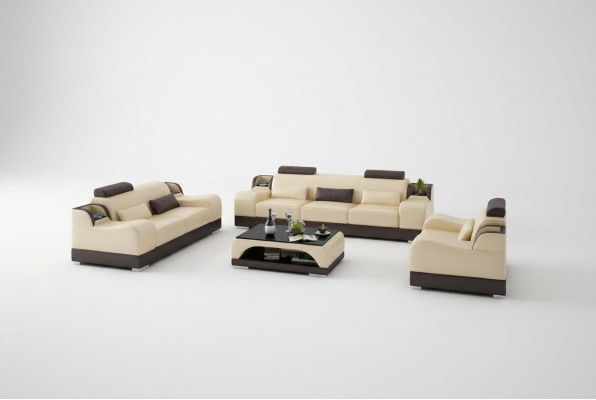 Design Sofagarnitur 2x 3 Sitzer Set Sofas Polster Couchen Moderne Couch