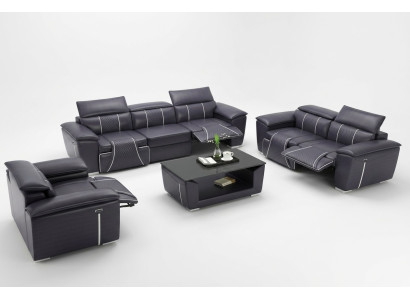 Sofagarnitur 311 Sitzer Set Multifunktion Sofas Polster Couchen Leder Relax Neu