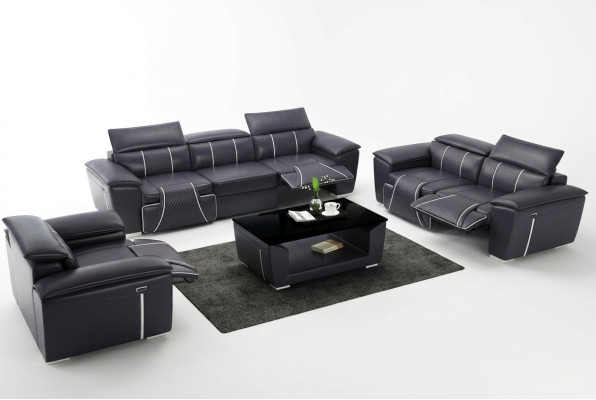 Ledersofa Sofagarnitur 31 Sitzer Set Garnitur Polstersofa Couch Designer