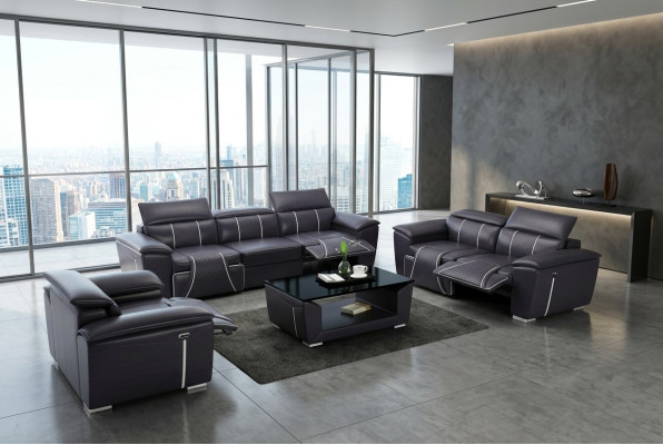 Klassisch 3 Sitzer Designer Sofa Polster Sofas Couchen Leder Stoff Textil Neu