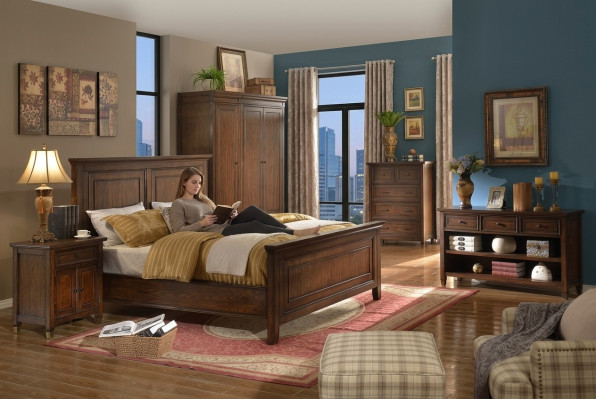Bett Nachttisch Kleiderschrank 7 tlg.Schlafzimmer Design Luxus Set Betten Sets