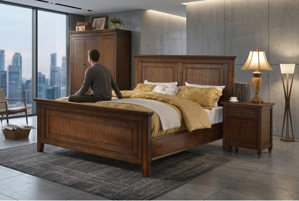 Bett Luxus Hotel Betten 180x200cm Schlaf Zimmer Designer Holz Doppelbett