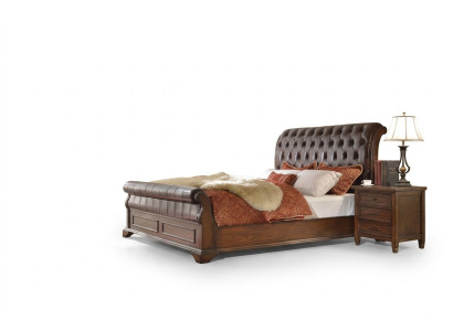 6dílná ložnice(Bed + 2x noční stolek + 2x skříň + komoda)