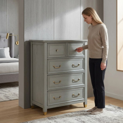 Kommode Sideboard Sideboards 5 Schubladen Schraank Kommoden Regal el