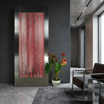 Led Wasser Wand Bar Regal Säule Wassersäulen Theke Regale Designer Trennwand xl