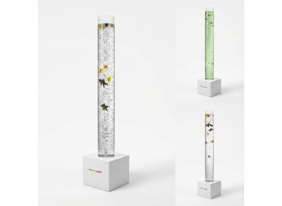 Led vodní sloupek 150 cm, vodní stěna, dekorace, vodní sloupožárová lampa