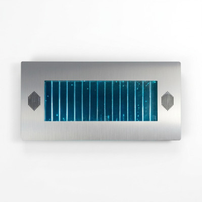 Wandpaneel LED Wasserwand Modern Wasser Wände Wasser Blasen Dekorative Wand