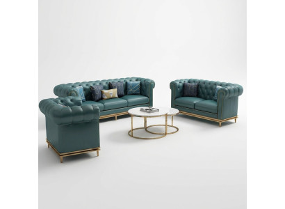 Sofa set 3 2 1 sezení, designové pohovky, moderní luxusní nové.