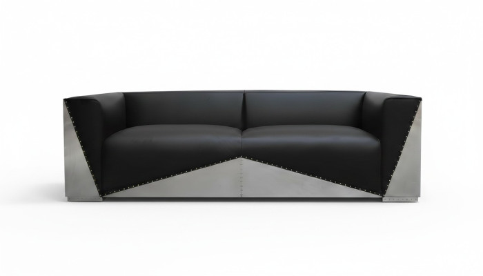 Design Luxus Echtleder Sofa Couch Ledersofa Couchen Polster Möbel Dreisitzer Neu  Design luxusní kožená pohovka pohovka pohovka čalouněný nábytek třísedadlová nová