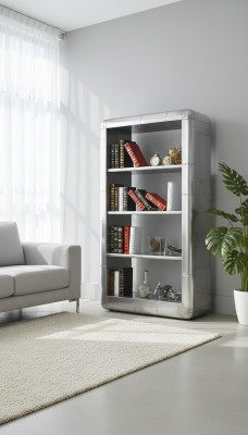 Letecký nábytek z hliníku Regál Luxus Designer Vybavení Skříň Regály