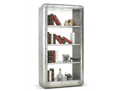 Letecký nábytek z hliníku Regál Luxus Designer Vybavení Skříň Regály