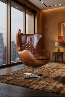 Lounge Club Relax Křeslo Design Nábytek Židle Točivý Šéf Potahové Pohovka