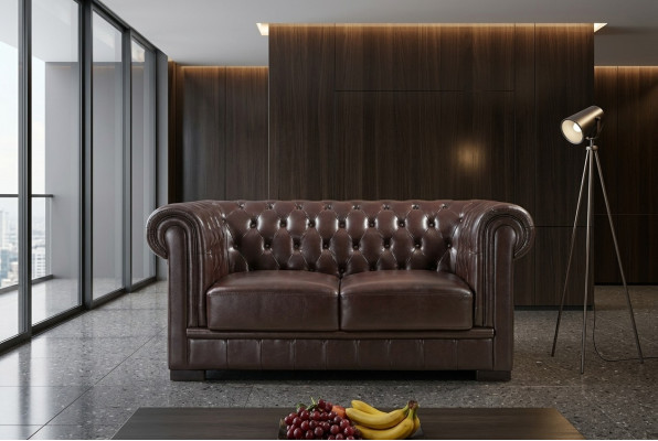 Design Zweisitzer Lounge Möbel 2 Sitzer Sofa Couch Polster Club Couchen Sofas