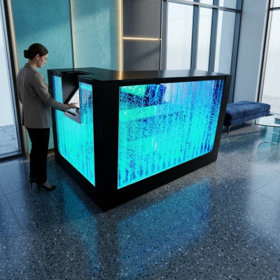 Tisch Wasser Bar Wand Bar Theke Beleuchtete Bartisch Bartheke Led
