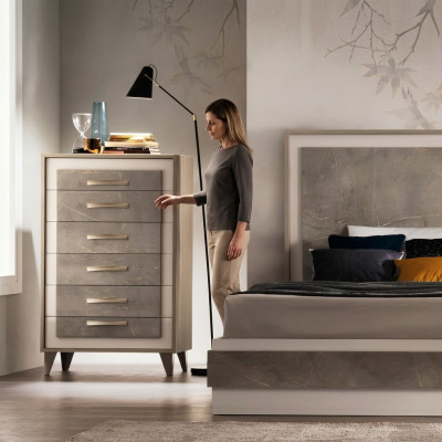 Kommode Hoch Schrank Side Low Board Kommoden Designer Edel Holz Luxus Schränke