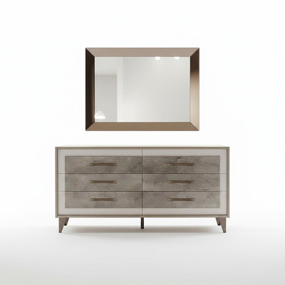 Kommoden Schrank Spiegel Design Möbel Möbel Garderobe 2tlg. Set arredoclassic