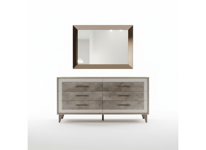 Kommoden Schrank Spiegel Design Möbel Möbel Garderobe 2tlg. Set arredoclassic
