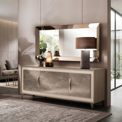 arredoclassic Kommode Anrichte Side Low Board Schrank Wohn Zimmer Regal Luxus -> arredoclassic komoda sideboard skříň obývací pokoj police luxus