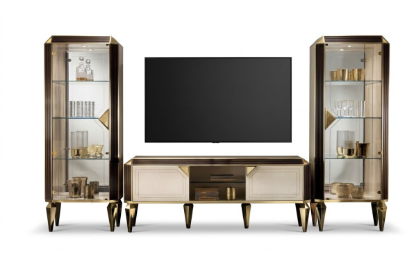 Designer rtv tv Anrichte Kommode Side Low Schrank Regal Luxus Wohn Zimmer Board